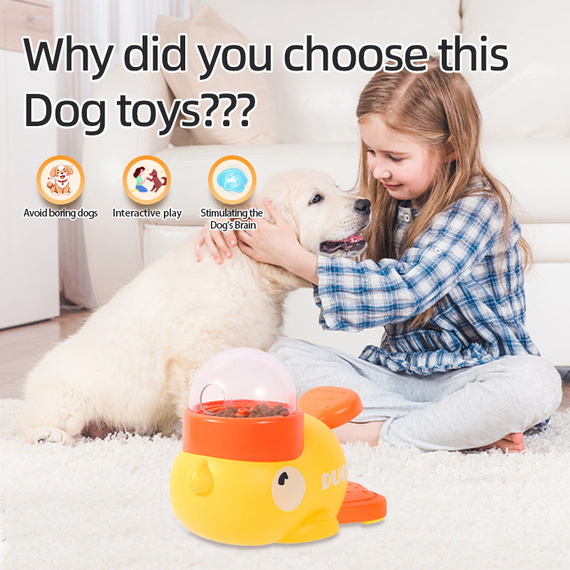 FurencePet™ Interactive Duck Puzzle Feeder — No Batteries Slow Feeder & Treat Dispenser for Dogs