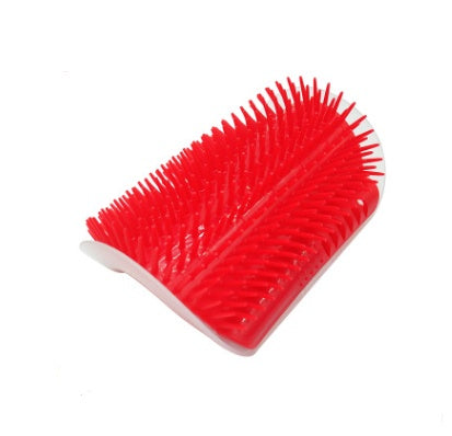 FurencePet™ Corner Groomer: Cat Self-Grooming Wall Brush & Massage Comb with Catnip