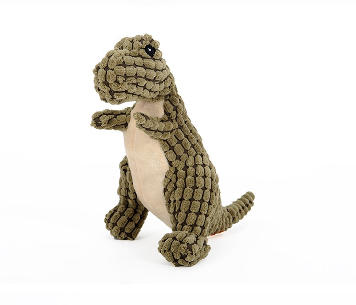 FurencePet™ Interactive Dinosaur Plush Dog Toy – Large Squeaky Chew & Play Toy for Small to Large Dogs