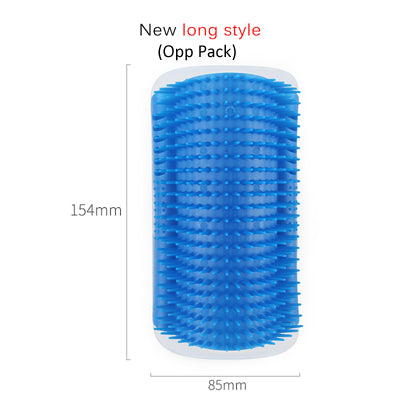 FurencePet™ Corner Groomer: Cat Self-Grooming Wall Brush & Massage Comb with Catnip