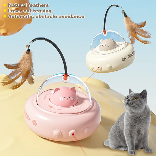 FURENCEPET™ Smart UFO Interactive Cat Teaser – Pure Joy for Your Feline Friend
