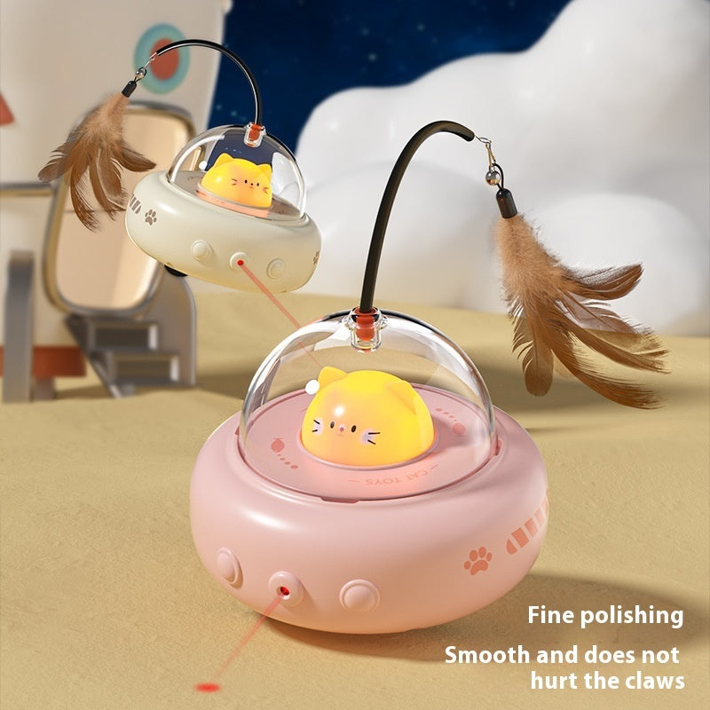 FURENCEPET™ Smart UFO Interactive Cat Teaser – Pure Joy for Your Feline Friend