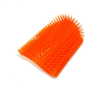 FurencePet™ Corner Groomer: Cat Self-Grooming Wall Brush & Massage Comb with Catnip