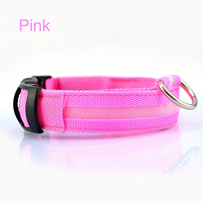 FurencePet™ GlowGuard LED Safety Pet Collar – Adjustable Night Visibility Collar for Dogs & Cats