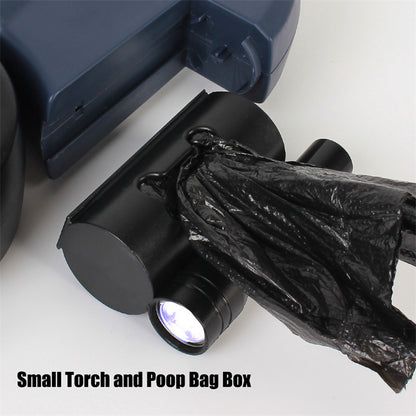 FurencePet™ NightWalk: Dual-Retractable Leash with Built-in LED Safety Lights