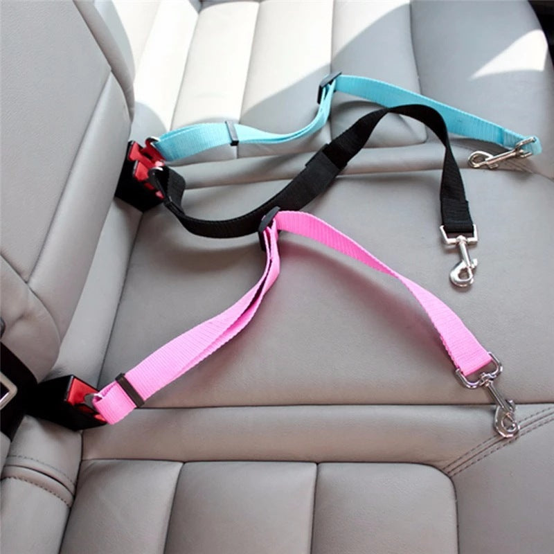 FurencePet™ GuardRail: Adjustable Pet Safety Seat Belt for Dogs & Cats