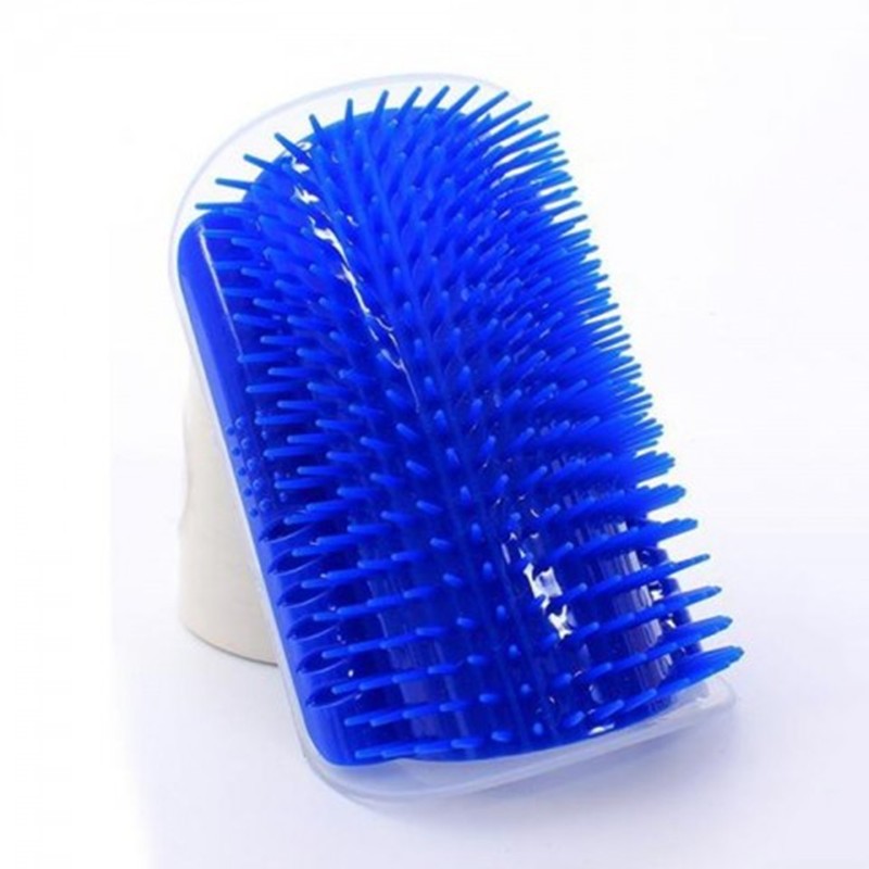 FurencePet™ Corner Groomer: Cat Self-Grooming Wall Brush & Massage Comb with Catnip