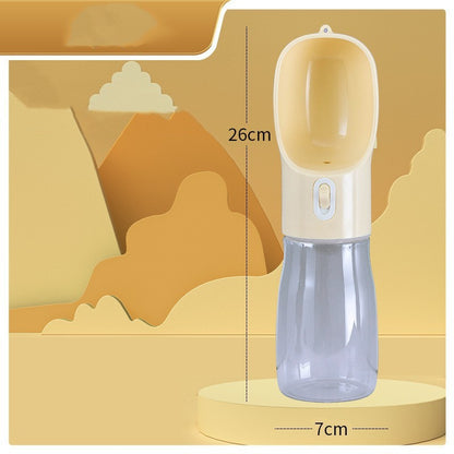 FurencePet™ 2-in-1 Travel Bottle: Portable Water & Food Feeder