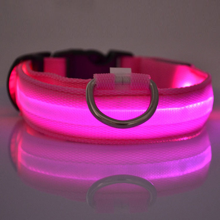 FurencePet™ GlowGuard LED Safety Pet Collar – Adjustable Night Visibility Collar for Dogs & Cats