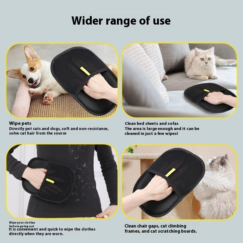 FurencePet™ Dual-Sided Pet Hair Removal Gloves
Deshedding Mitt • Gentle Massage • All Fur Types