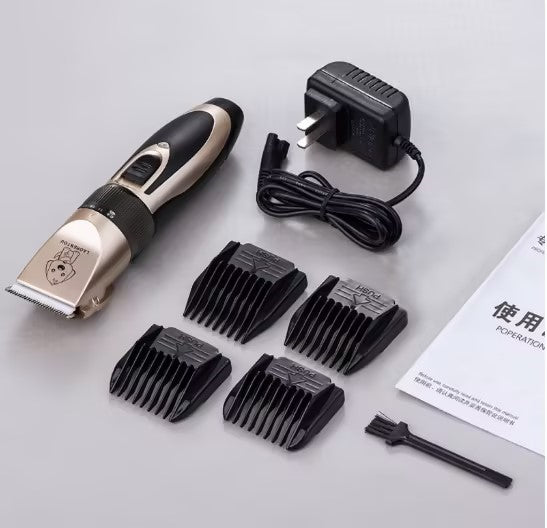 FurencePet™ ProTrim Gold Rechargeable Pet Grooming Clipper Kit
