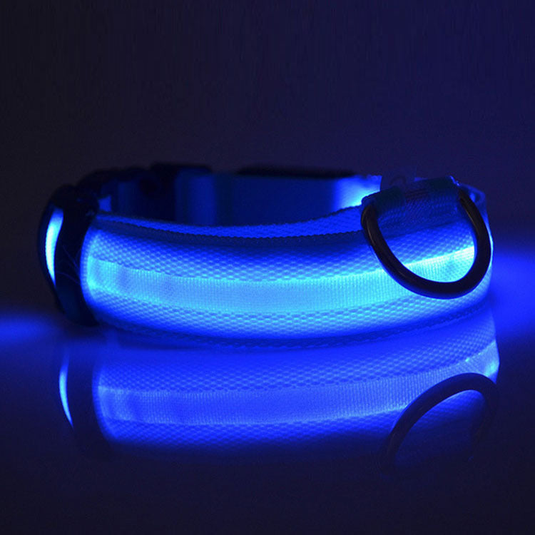 FurencePet™ GlowGuard LED Safety Pet Collar – Adjustable Night Visibility Collar for Dogs & Cats
