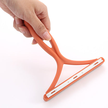 FurencePet™ Double-Sided Hair & Lint Remover – Gentle Manual Pet Hair Removal Tool for Clothes, Furniture & Upholstery