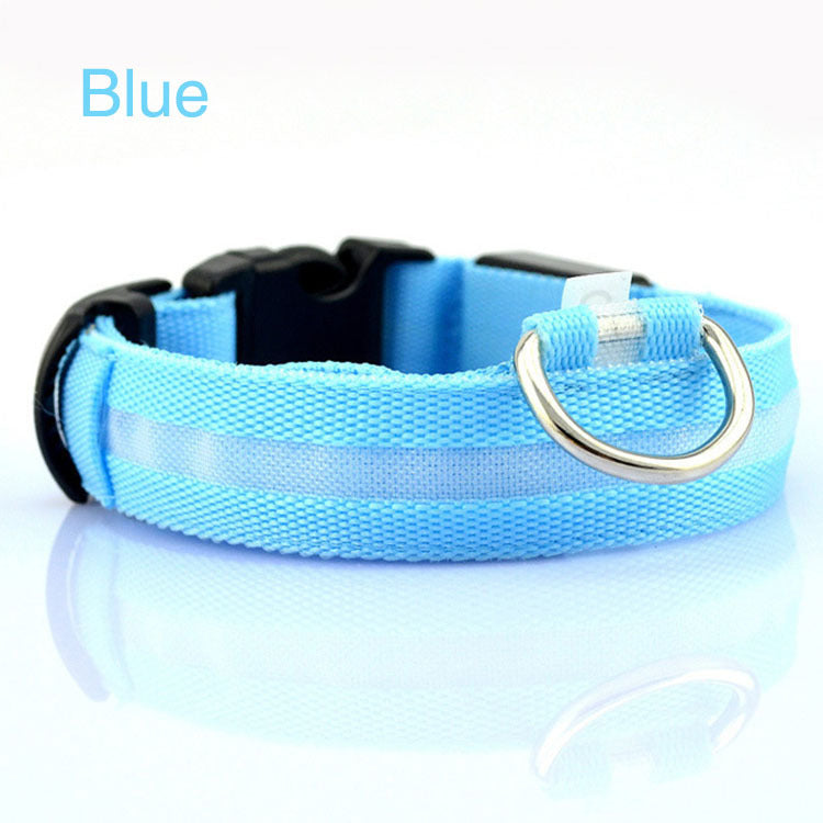 FurencePet™ GlowGuard LED Safety Pet Collar – Adjustable Night Visibility Collar for Dogs & Cats