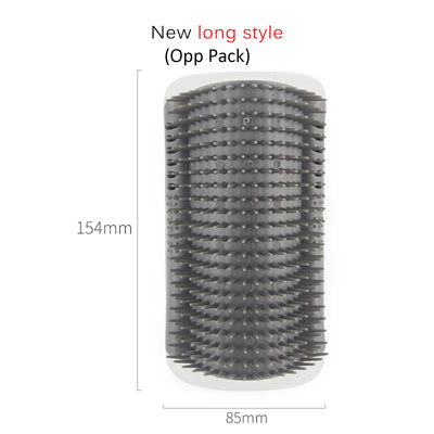 FurencePet™ Corner Groomer: Cat Self-Grooming Wall Brush & Massage Comb with Catnip
