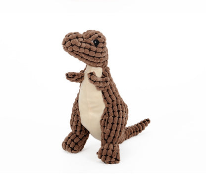 FurencePet™ Interactive Dinosaur Plush Dog Toy – Large Squeaky Chew & Play Toy for Small to Large Dogs