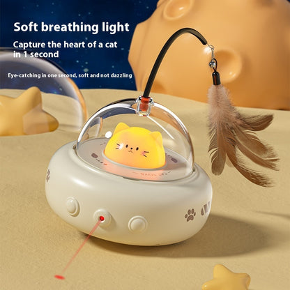 FURENCEPET™ Smart UFO Interactive Cat Teaser – Pure Joy for Your Feline Friend