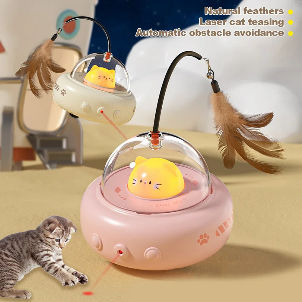 FURENCEPET™ Smart UFO Interactive Cat Teaser – Pure Joy for Your Feline Friend