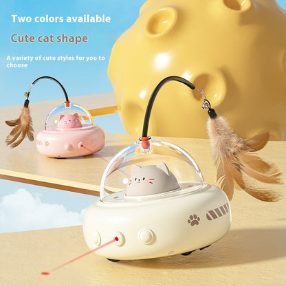 FURENCEPET™ Smart UFO Interactive Cat Teaser – Pure Joy for Your Feline Friend