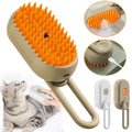 FurencePet™ SteamBrush: 3-in-1 Pet Grooming & Massage Tool ✨