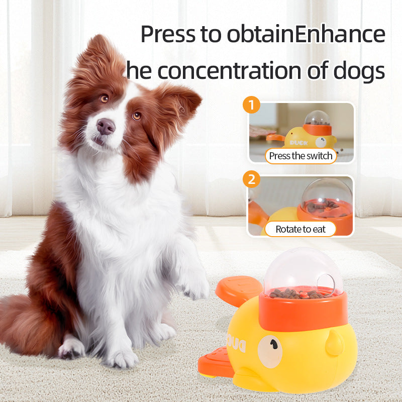 FurencePet™ Interactive Duck Puzzle Feeder — No Batteries Slow Feeder & Treat Dispenser for Dogs