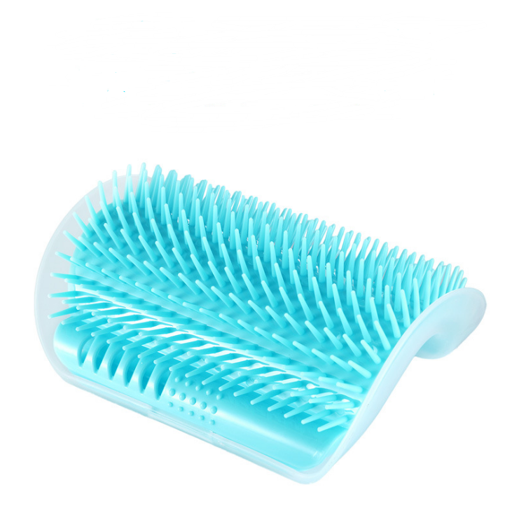 FurencePet™ Corner Groomer: Cat Self-Grooming Wall Brush & Massage Comb with Catnip