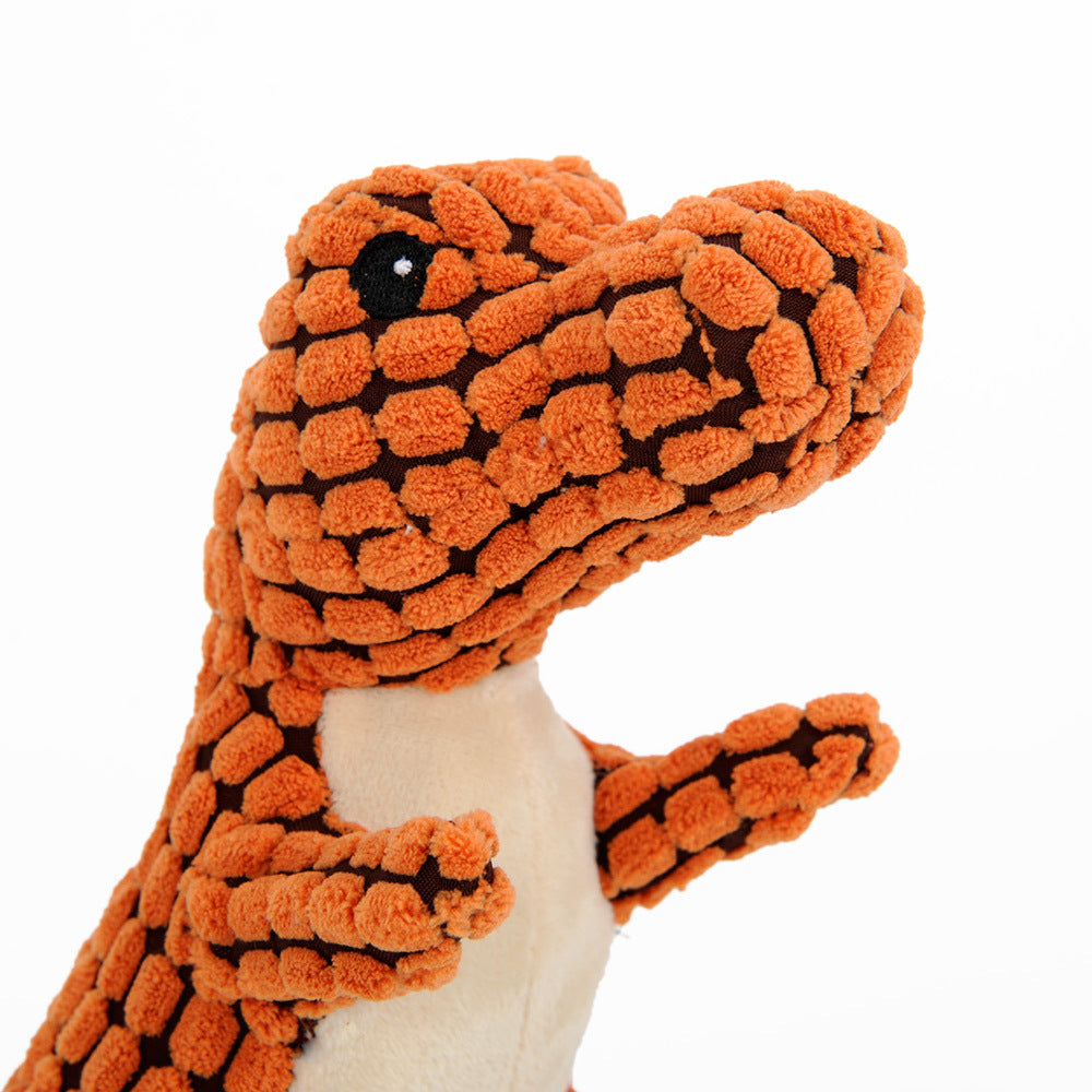 FurencePet™ Interactive Dinosaur Plush Dog Toy – Large Squeaky Chew & Play Toy for Small to Large Dogs