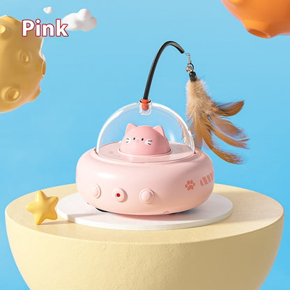 FURENCEPET™ Smart UFO Interactive Cat Teaser – Pure Joy for Your Feline Friend