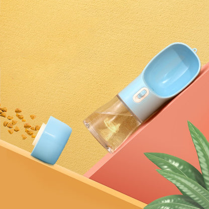 FurencePet™ 2-in-1 Travel Bottle: Portable Water & Food Feeder