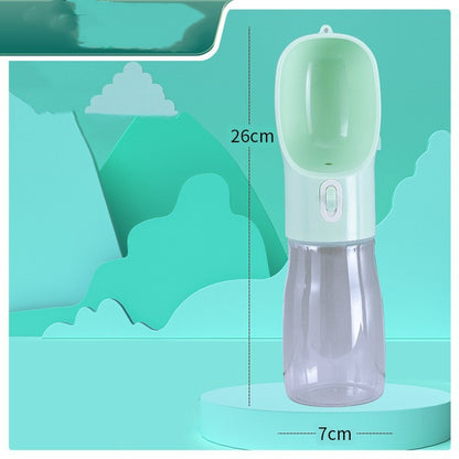FurencePet™ 2-in-1 Travel Bottle: Portable Water & Food Feeder