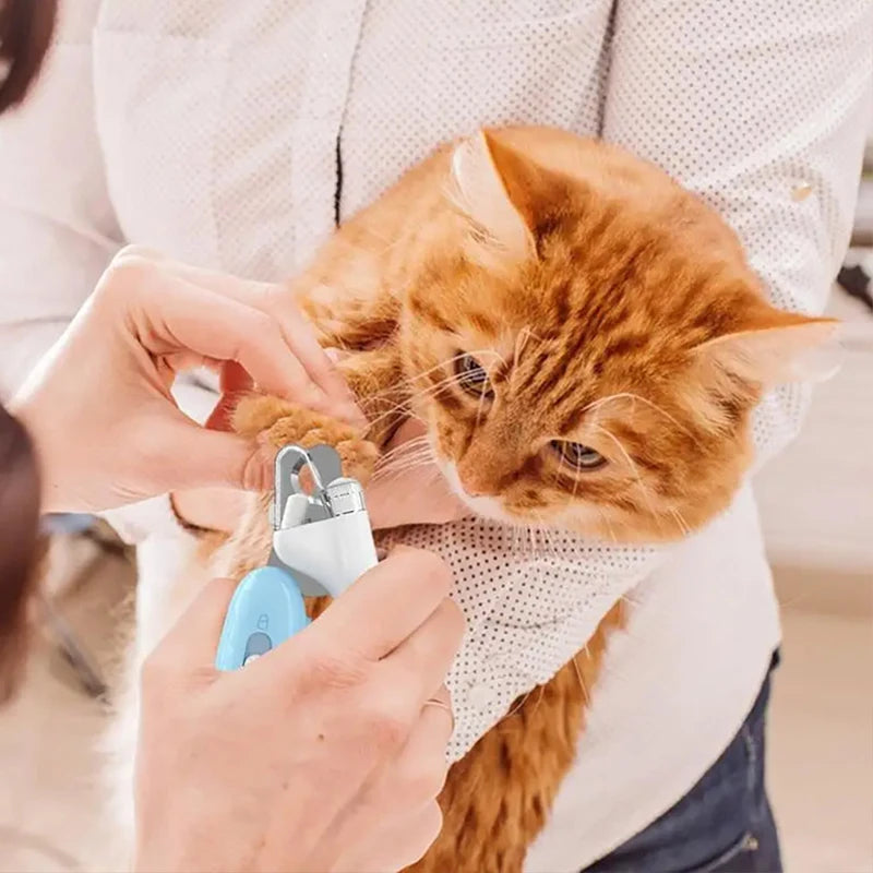 FurencePet™ PrecisionCut - Professional LED Pet Nail Clipper with Safety Guard