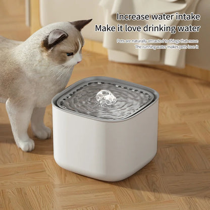 FurencePet™ AquaFlow: 3L Smart Pet Water Fountain