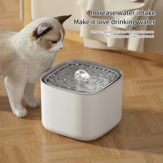 FurencePet™ AquaFlow: 3L Smart Pet Water Fountain