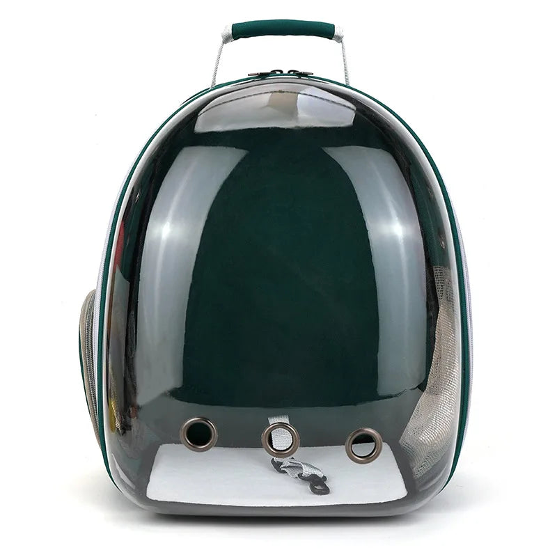 FurencePet™ AeroView Travel Backpack Transparent Cat & Small Dog Carrier — Breathable, Outdoor Ready, Adventure Companion