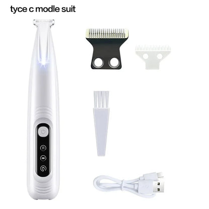 Furencepet™ LED Dog Paw Trimmer Waterproof • Low Noise • Precision Grooming with LED Display