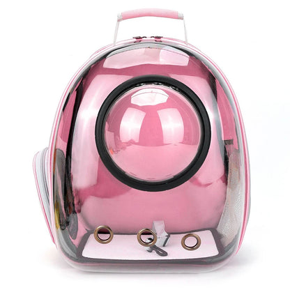 FurencePet™ AeroView Travel Backpack Transparent Cat & Small Dog Carrier — Breathable, Outdoor Ready, Adventure Companion