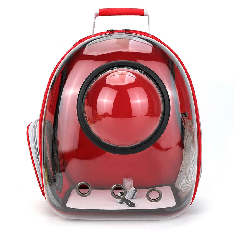 FurencePet™ AeroView Travel Backpack Transparent Cat & Small Dog Carrier — Breathable, Outdoor Ready, Adventure Companion