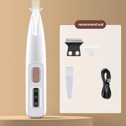 Furencepet™ LED Dog Paw Trimmer Waterproof • Low Noise • Precision Grooming with LED Display