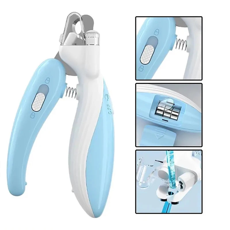FurencePet™ PrecisionCut - Professional LED Pet Nail Clipper with Safety Guard