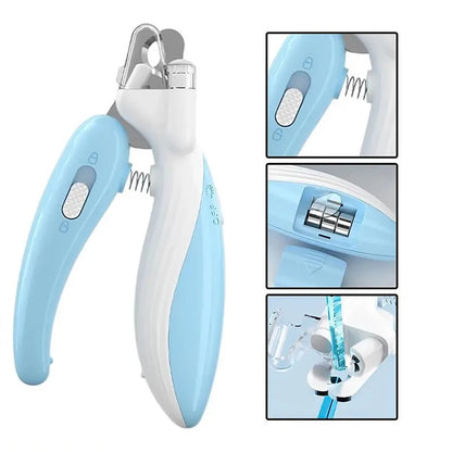 FurencePet™ PrecisionCut - Professional LED Pet Nail Clipper with Safety Guard