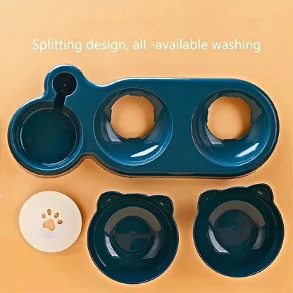 FurencePet™ TrioFeed Pro - 3-in-1 Ergonomic Ear Design Pet Station