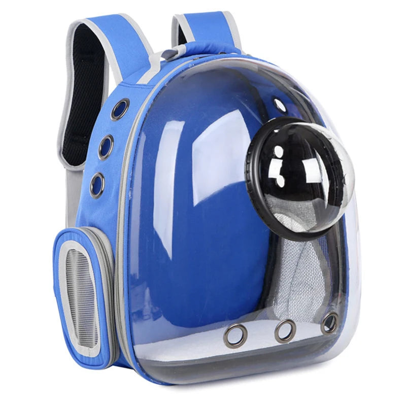 FurencePet™ AeroView Travel Backpack Transparent Cat & Small Dog Carrier — Breathable, Outdoor Ready, Adventure Companion