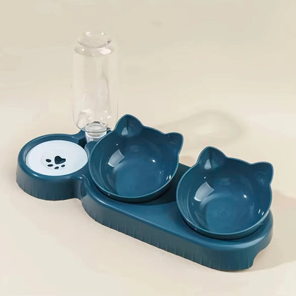 FurencePet™ TrioFeed Pro - 3-in-1 Ergonomic Ear Design Pet Station