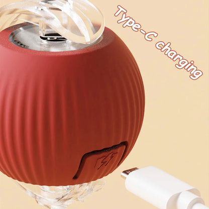 FurencePet™ ShadowChase Smart Ball Rechargeable Interactive Rolling Toy with Prey-Motion Technology