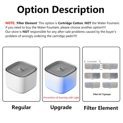 FurencePet™ AquaFlow: 3L Smart Pet Water Fountain