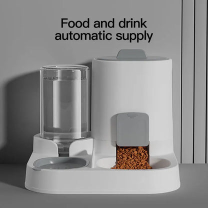 Furencepet™ AutoServe Gravity Pet Feeder & Water Station