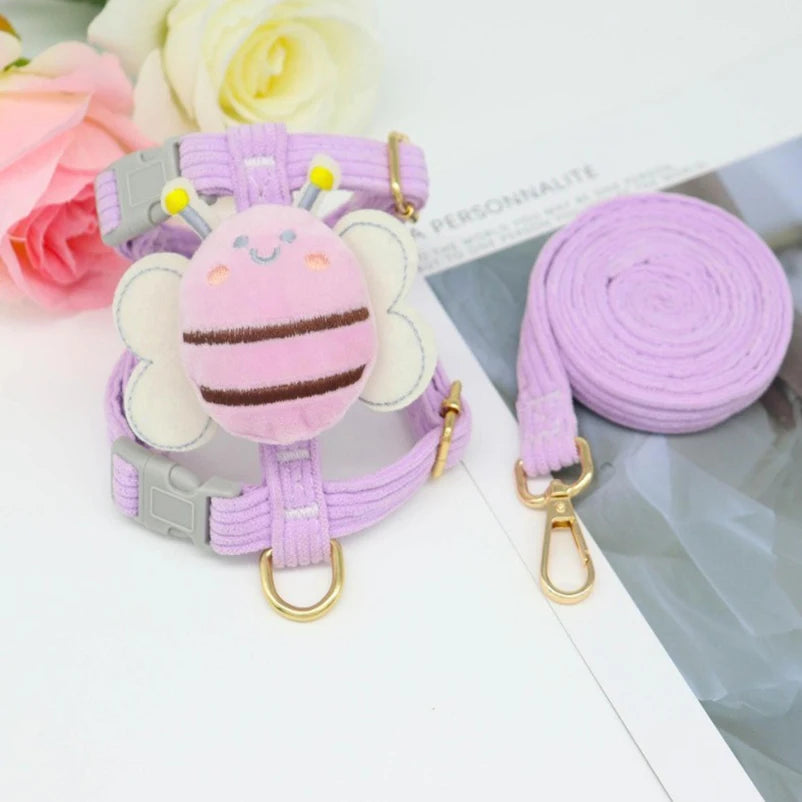 FurencePet™ BusyBee - Ultra-Light Breathable Harness & Leash Set
