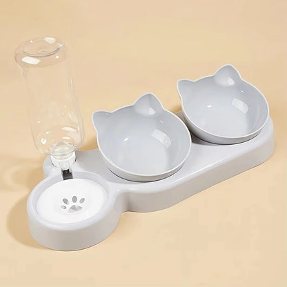 FurencePet™ TrioFeed Pro - 3-in-1 Ergonomic Ear Design Pet Station