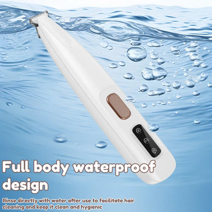 Furencepet™ LED Dog Paw Trimmer Waterproof • Low Noise • Precision Grooming with LED Display