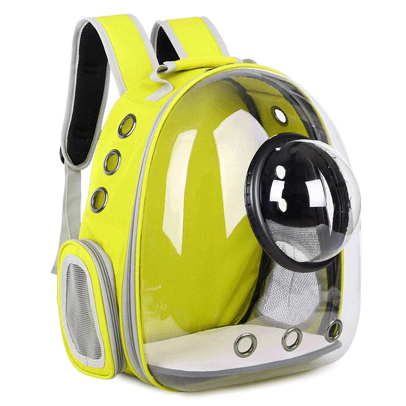 FurencePet™ AeroView Travel Backpack Transparent Cat & Small Dog Carrier — Breathable, Outdoor Ready, Adventure Companion